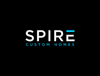 Spire Custom Homes logo design by hidro