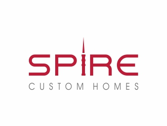 Spire Custom Homes logo design by ian69