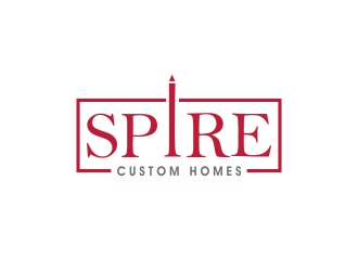 Spire Custom Homes logo design by ian69