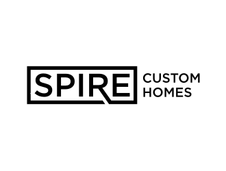 Spire Custom Homes logo design by Franky.