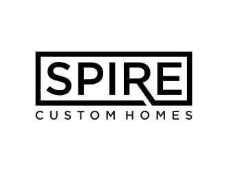 Spire Custom Homes logo design by Franky.