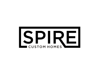 Spire Custom Homes logo design by Franky.