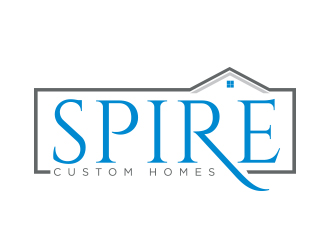 Spire Custom Homes logo design by AB212