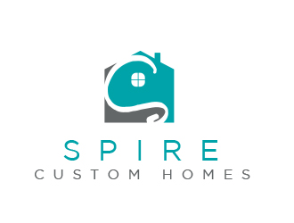 Spire Custom Homes logo design by AB212