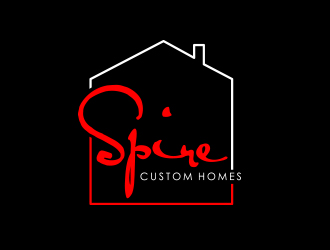 Spire Custom Homes logo design by AB212