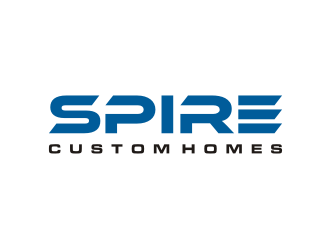 Spire Custom Homes logo design by Inaya