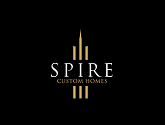 Spire Custom Homes logo design by Edi Mustofa