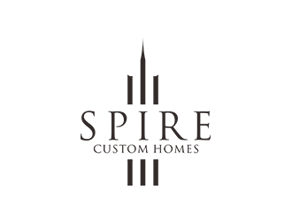 Spire Custom Homes logo design by Edi Mustofa