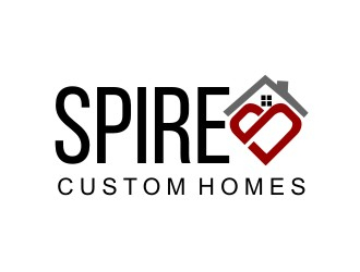 Spire Custom Homes logo design by sengkuni08