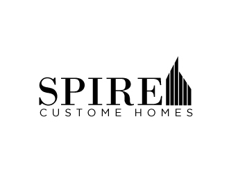 Spire Custom Homes logo design by Foxcody