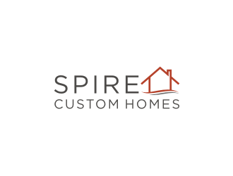 Spire Custom Homes logo design by RatuCempaka