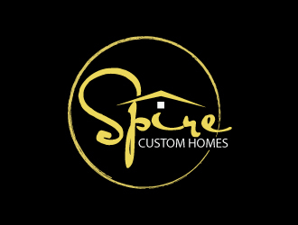 Spire Custom Homes logo design by webmall