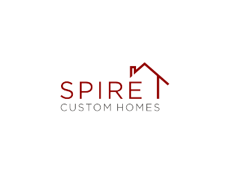 Spire Custom Homes logo design by RatuCempaka