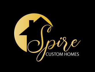 Spire Custom Homes logo design by webmall