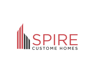 Spire Custom Homes logo design by Foxcody