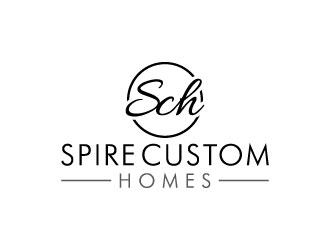 Spire Custom Homes logo design by aryamaity