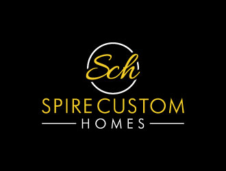 Spire Custom Homes logo design by aryamaity