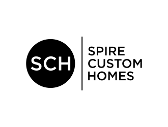 Spire Custom Homes logo design by aflah