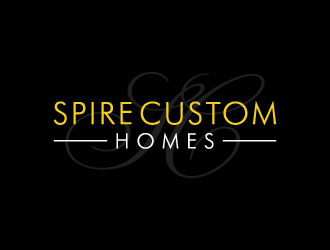 Spire Custom Homes logo design by aryamaity