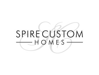 Spire Custom Homes logo design by aryamaity