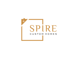 Spire Custom Homes logo design by hashirama