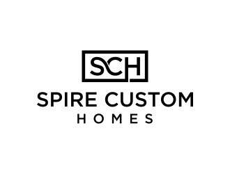 Spire Custom Homes logo design by funsdesigns