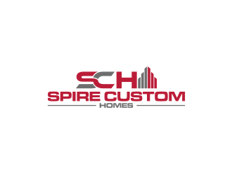 Spire Custom Homes logo design by muda_belia