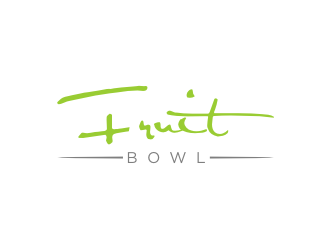 FruitBowl logo design by vostre