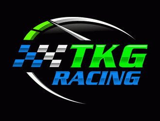 TKG Racing  logo design by Bananalicious