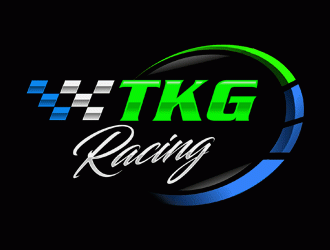 TKG Racing  logo design by Bananalicious