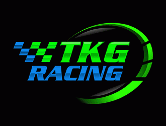 TKG Racing  logo design by Bananalicious