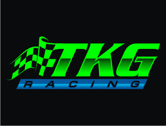 TKG Racing  logo design by coco