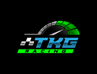 TKG Racing  logo design by pencilhand