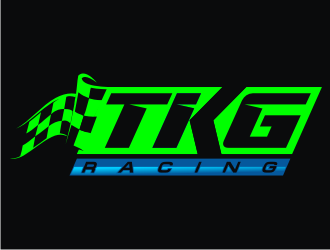 TKG Racing  logo design by coco