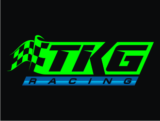 TKG Racing  logo design by coco