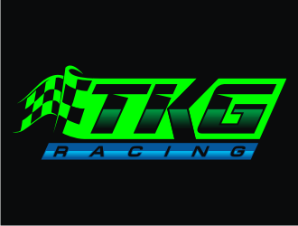 TKG Racing  logo design by coco