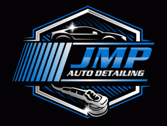 JMP Auto Detailing logo design by Bananalicious