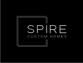 Spire Custom Homes logo design by xorn