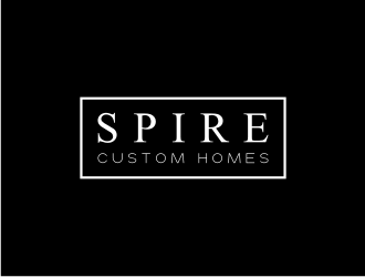 Spire Custom Homes logo design by xorn