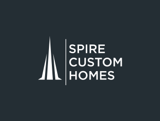 Spire Custom Homes logo design by luckyprasetyo