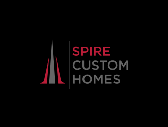 Spire Custom Homes logo design by luckyprasetyo