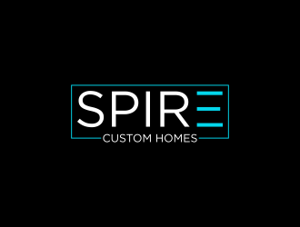 Spire Custom Homes logo design by luckyprasetyo