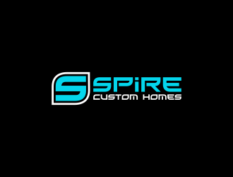 Spire Custom Homes logo design by luckyprasetyo