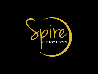 Spire Custom Homes logo design by Zeratu