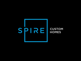 Spire Custom Homes logo design by Zeratu