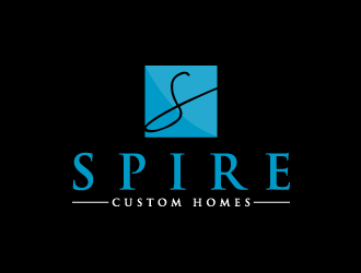 Spire Custom Homes logo design by bluespix