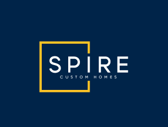 Spire Custom Homes logo design by bluespix