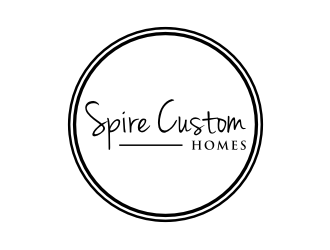 Spire Custom Homes logo design by Zhafir