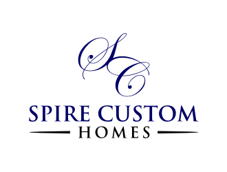 Spire Custom Homes logo design by Zhafir