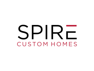 Spire Custom Homes logo design by GassPoll